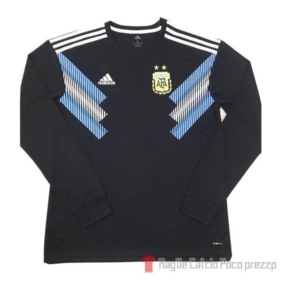 Maglia Argentina Away Manica Lunga 2018 - Clicca l'immagine per chiudere